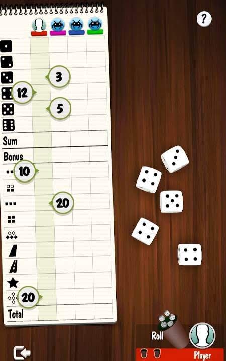 Yatzy Offline and Online - Free Dice Game screenshot 3