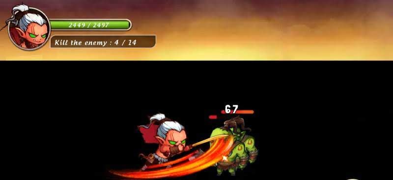 Sword Masters: Fight of Heroes gameplay screenshot 1