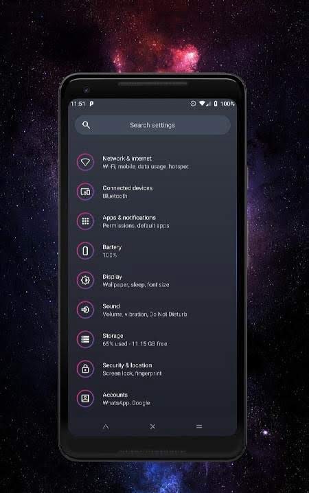 Gravija Substratum Theme screenshot 1