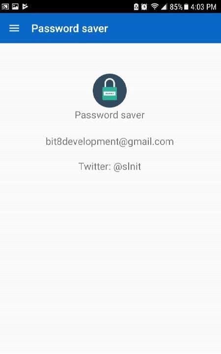 Password Saver screenshot 2