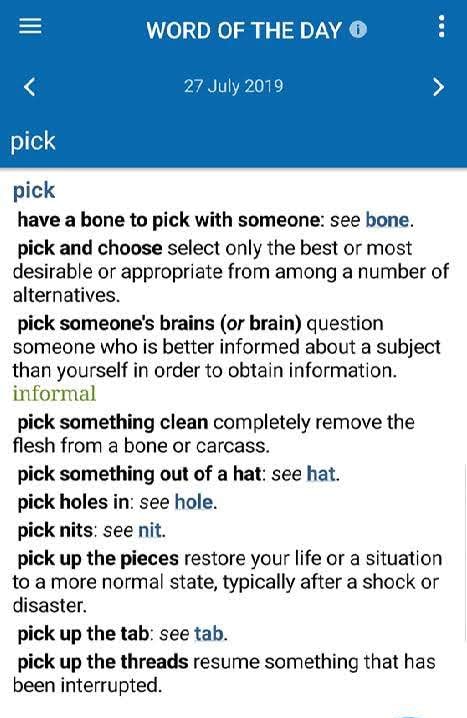 Oxford Dictionary of Idioms screenshot 4