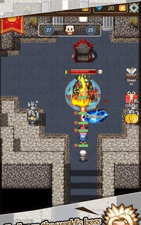 Adventure of Warriors-idle strategy RPG screenshot 2