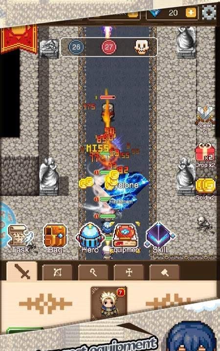 Adventure of Warriors-idle strategy RPG screenshot 3