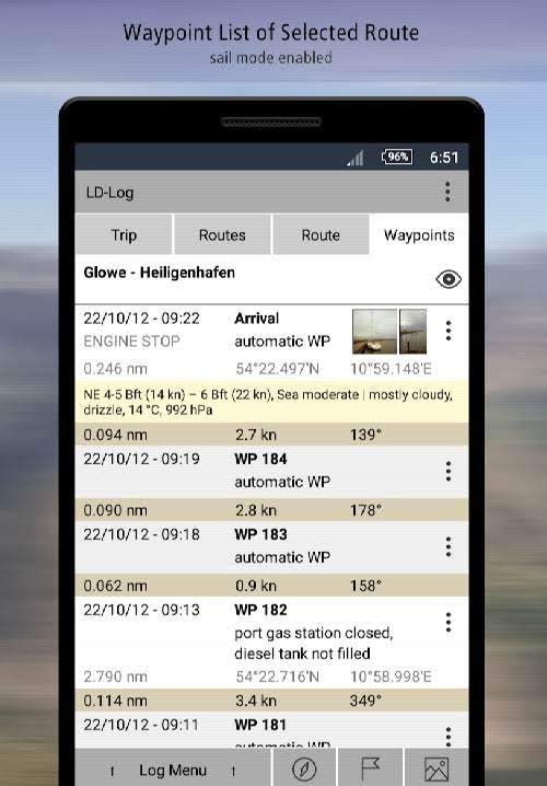 LD-Log - GPS Tracker & Logbook screenshot 4