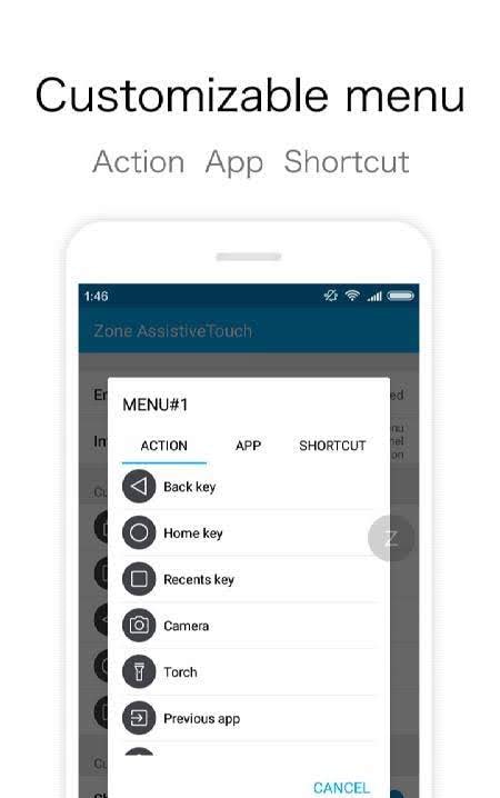 Zone AssistiveTouch screenshot 2