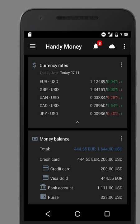 Handy Money - Expense Manager screenshot 2