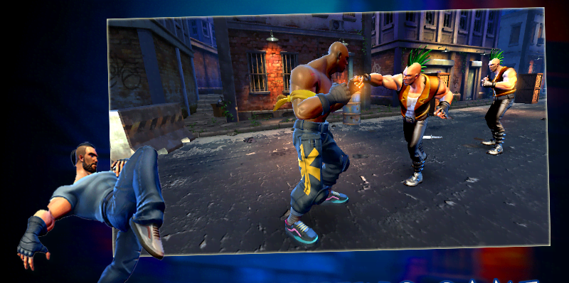 Street Warrior Ninja - Samurai Games Fighting 2019 gameplay screenshot 1