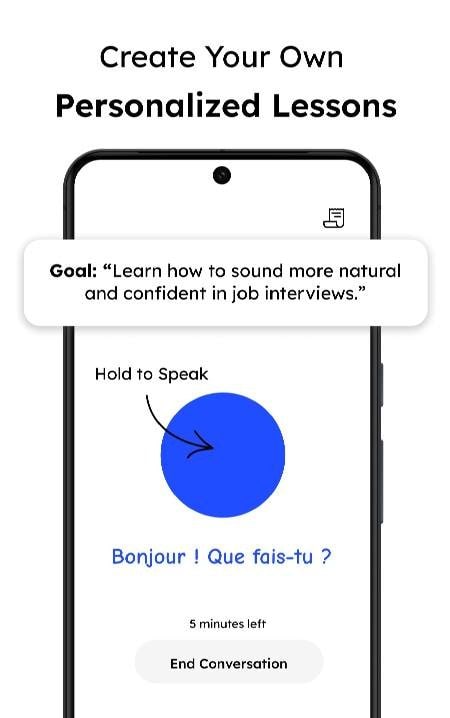 Pingo AI - Language Learning scenario selection