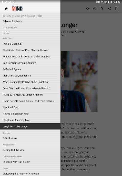 Scientific American MIND screenshot 4