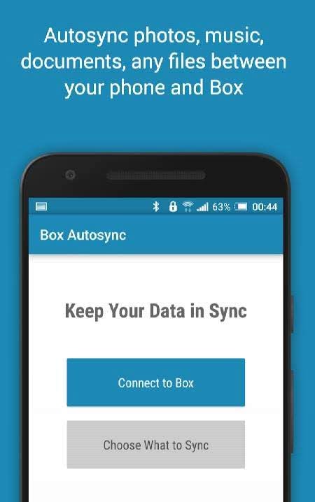 BoxSync - Autosync for Box screenshot 1