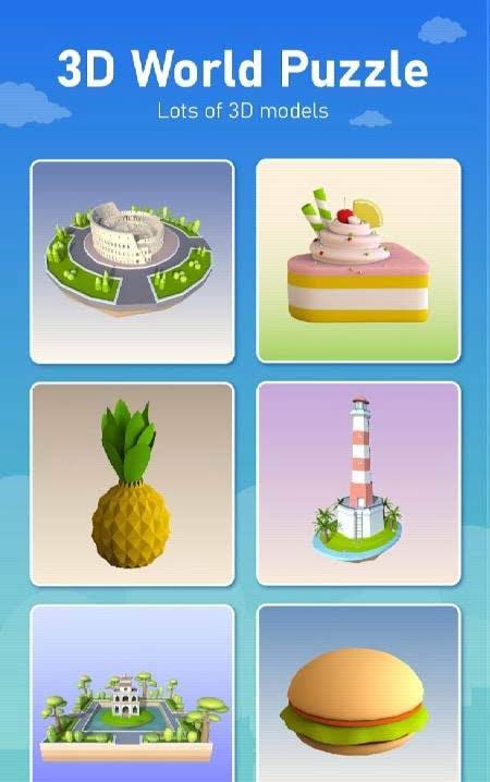 3D World Puzzle - Assembly Puzzle screenshot 2