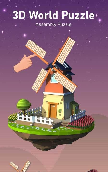 3D World Puzzle - Assembly Puzzle screenshot 1