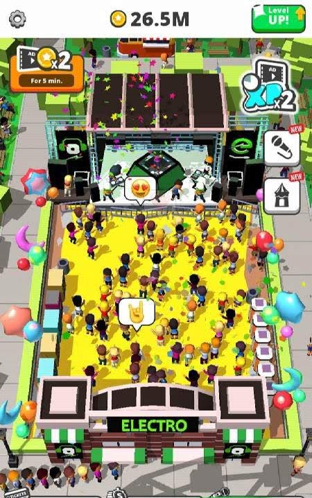 Idle Concert screenshot 3