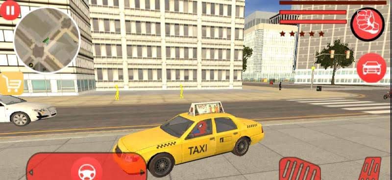 New Spider Stickman Rope Hero Shooting Crime 2020 screenshot 3