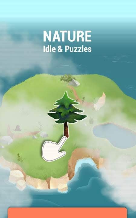 Nature - Idle & Puzzles gameplay screenshot 1
