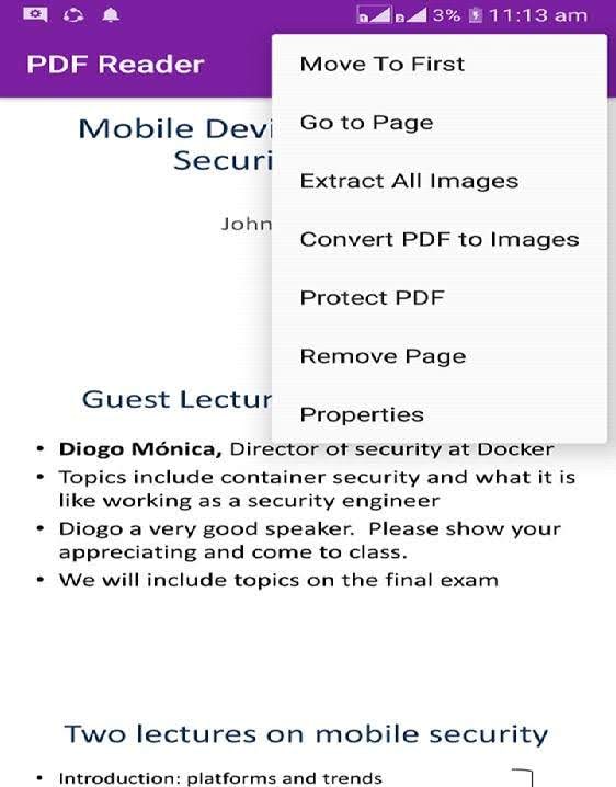 PDF File Reader app preview 2