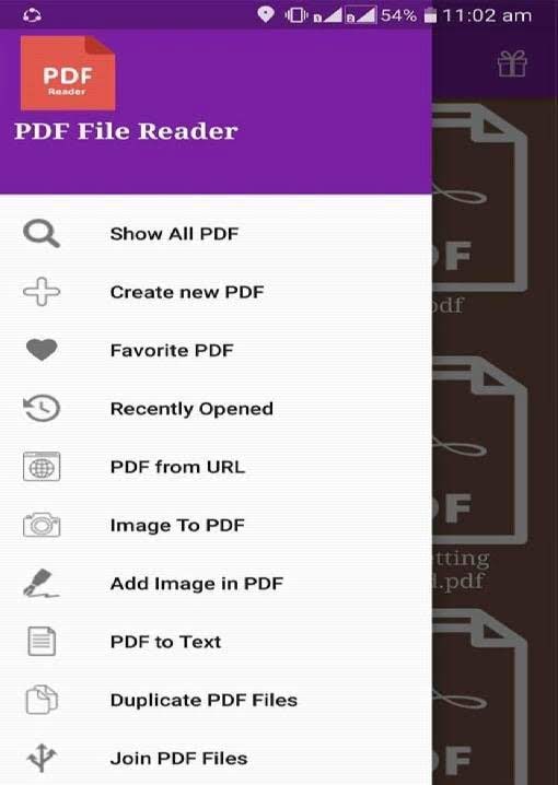 PDF File Reader app preview 1