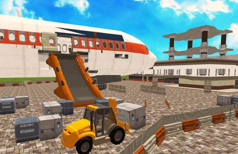 Airport Cargo Driving Simulator 2020 Parking Games screenshot 2