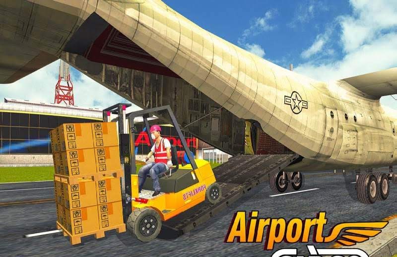 Airport Cargo Driving Simulator 2020 Parking Games screenshot 1