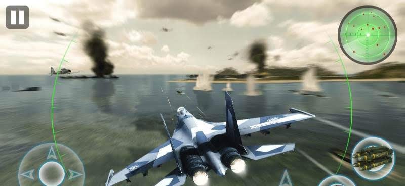 Air Thunder War gameplay screenshot 3