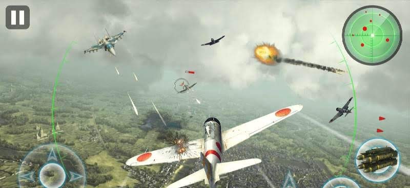 Air Thunder War gameplay screenshot 1