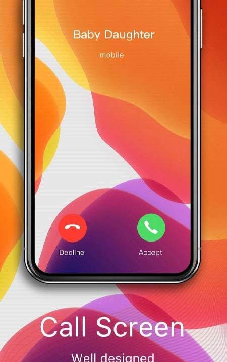 Os13 Dialer - Phone X&Xs Max Contacts & Call Log screenshot 3