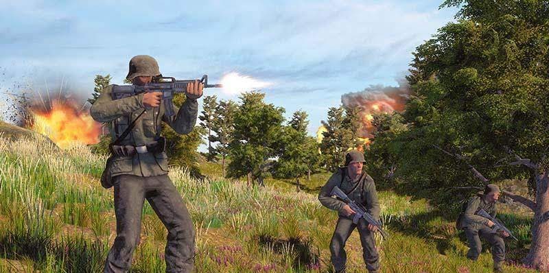 US Army Commando Battleground Survival Mission gameplay screenshot 2