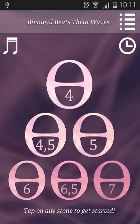 Binaural Beats Theta Waves screenshot 2