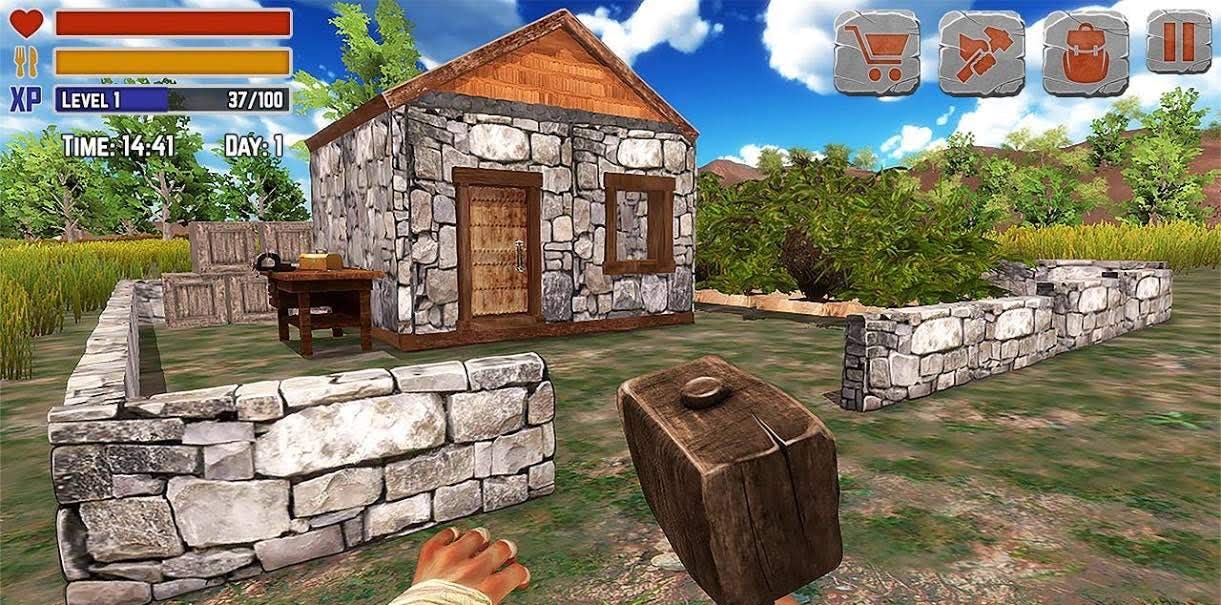 Island Is Home Survival Simulator Game screenshot 1