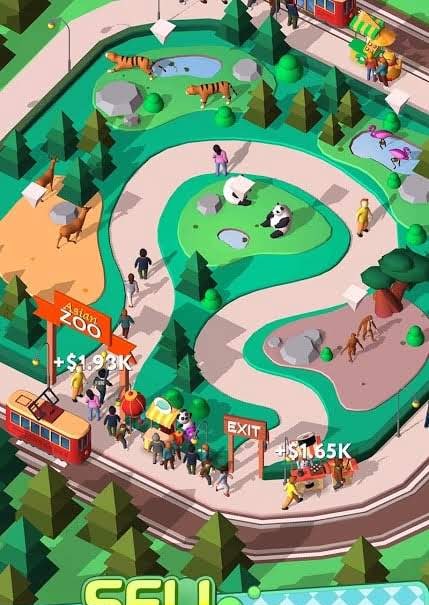 Idle Animals Kingdom - Wonder Zoo Tycoon screenshot 2