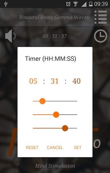 Binaural Beats Gamma Waves screenshot 3