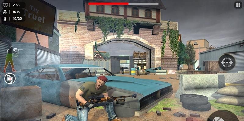 Cover Shoot 3D: Free Commando Game gameplay screenshot 4