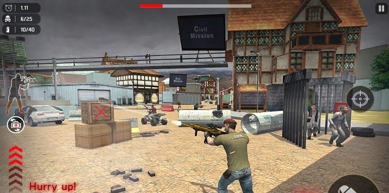 Cover Shoot 3D: Free Commando Game gameplay screenshot 2