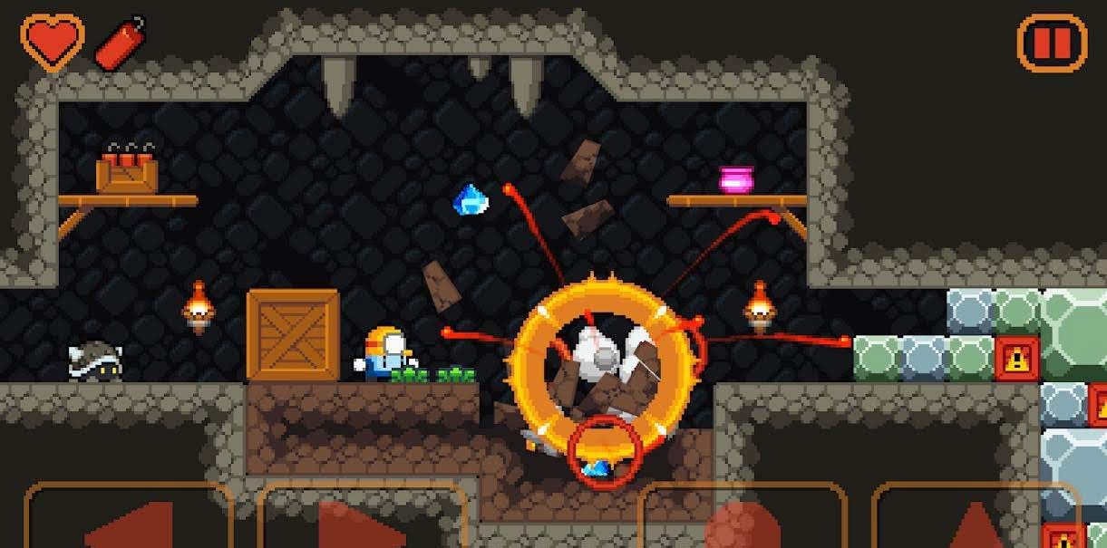 Mineblast!! gameplay screenshot 1