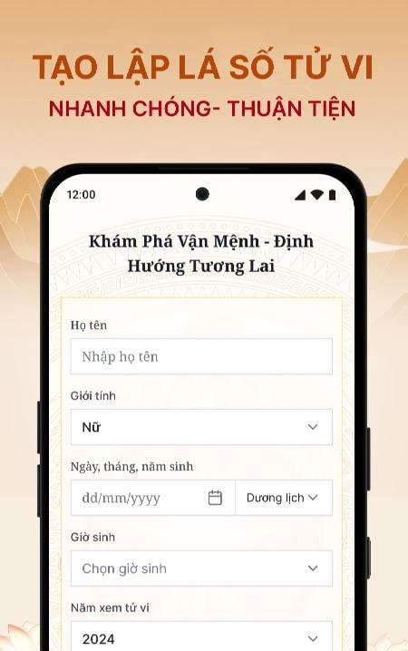 AI Tử Vi - Vận Hạn 2026 screenshot 2