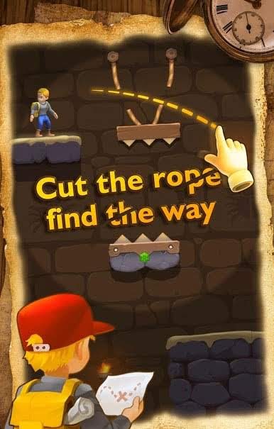 Relic Adventure - Rescue Cut Rope Puzzle Game screenshot 1
