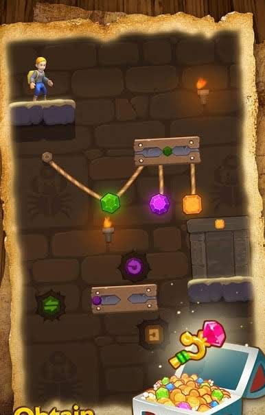 Relic Adventure - Rescue Cut Rope Puzzle Game screenshot 4