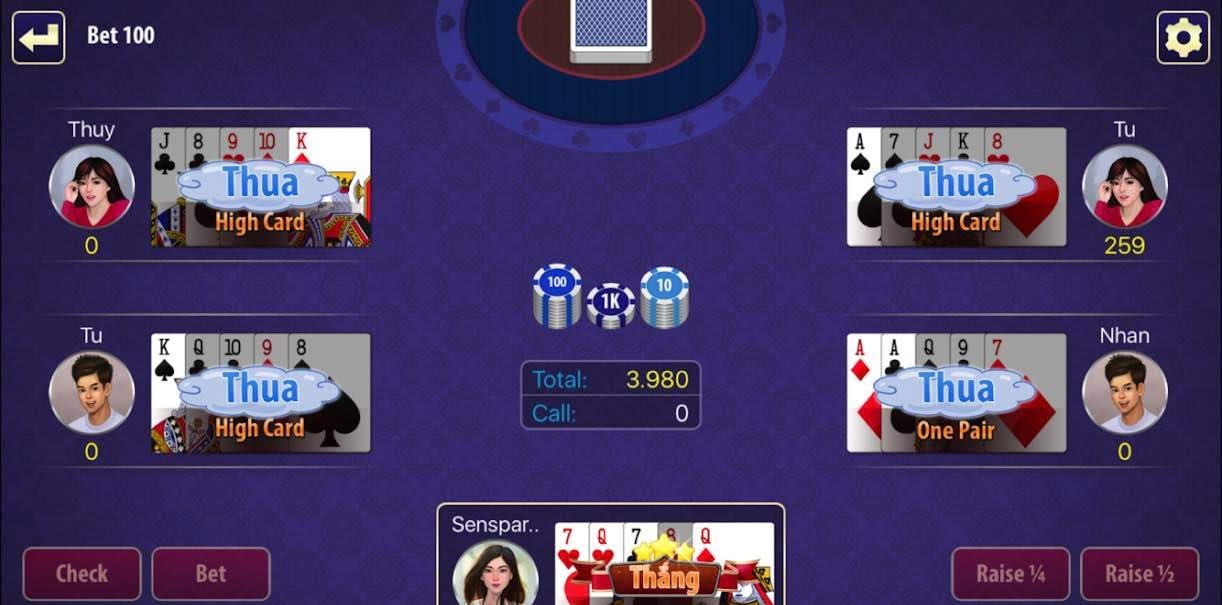 Hong Kong Poker gameplay screenshot 2