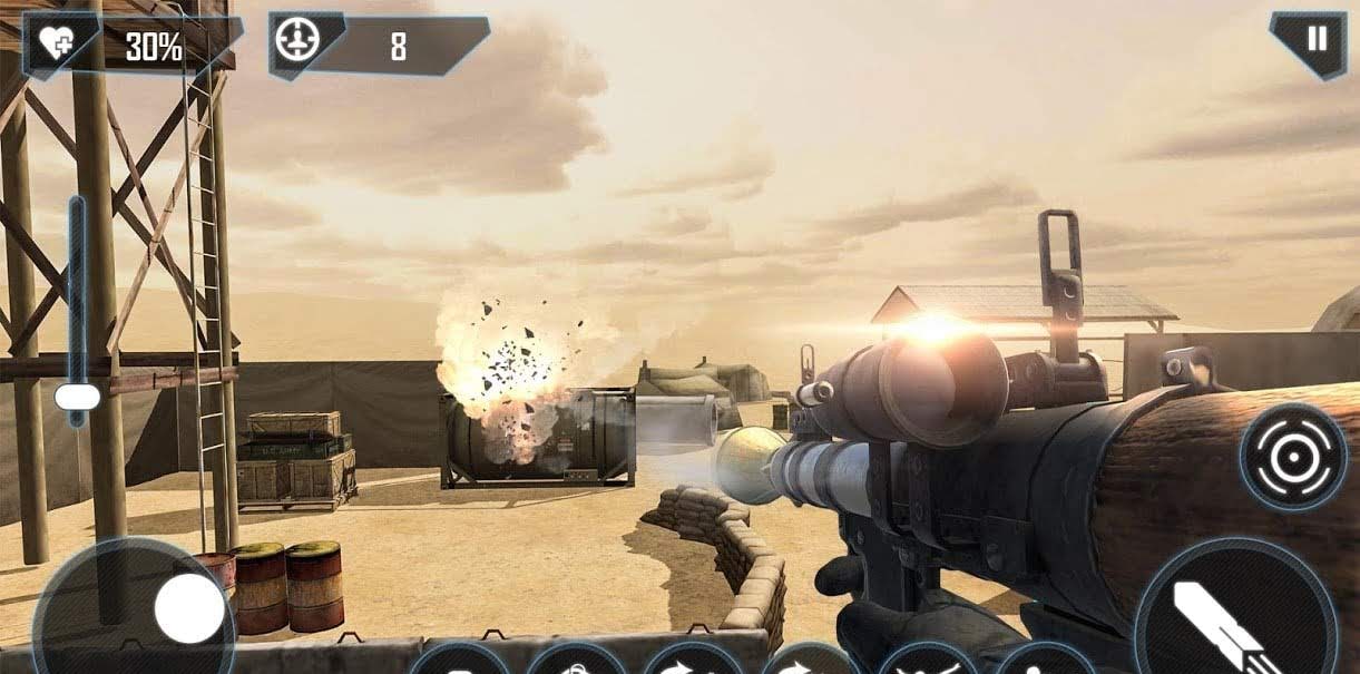 Modern FPS Combat Mission - Counter Terrorist Game screenshot 2