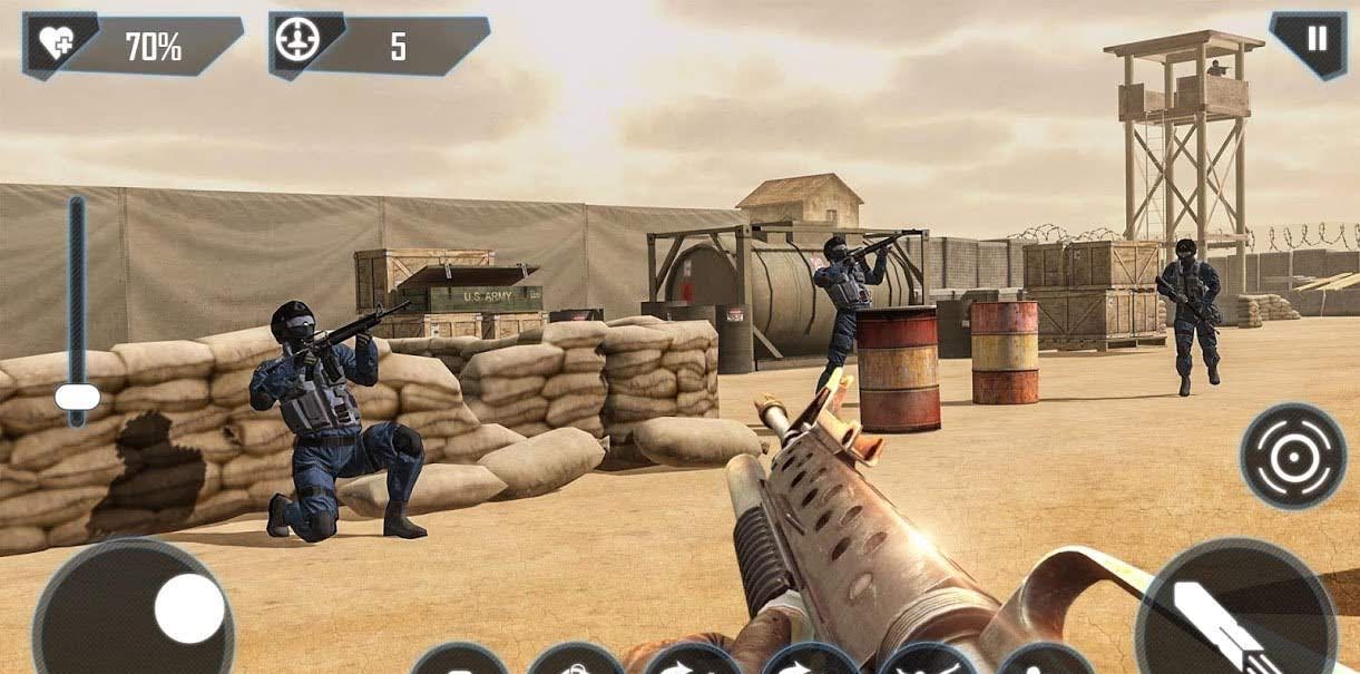 Modern FPS Combat Mission - Counter Terrorist Game screenshot 1