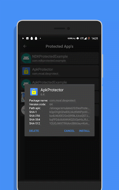 ApkProtector screenshot 3