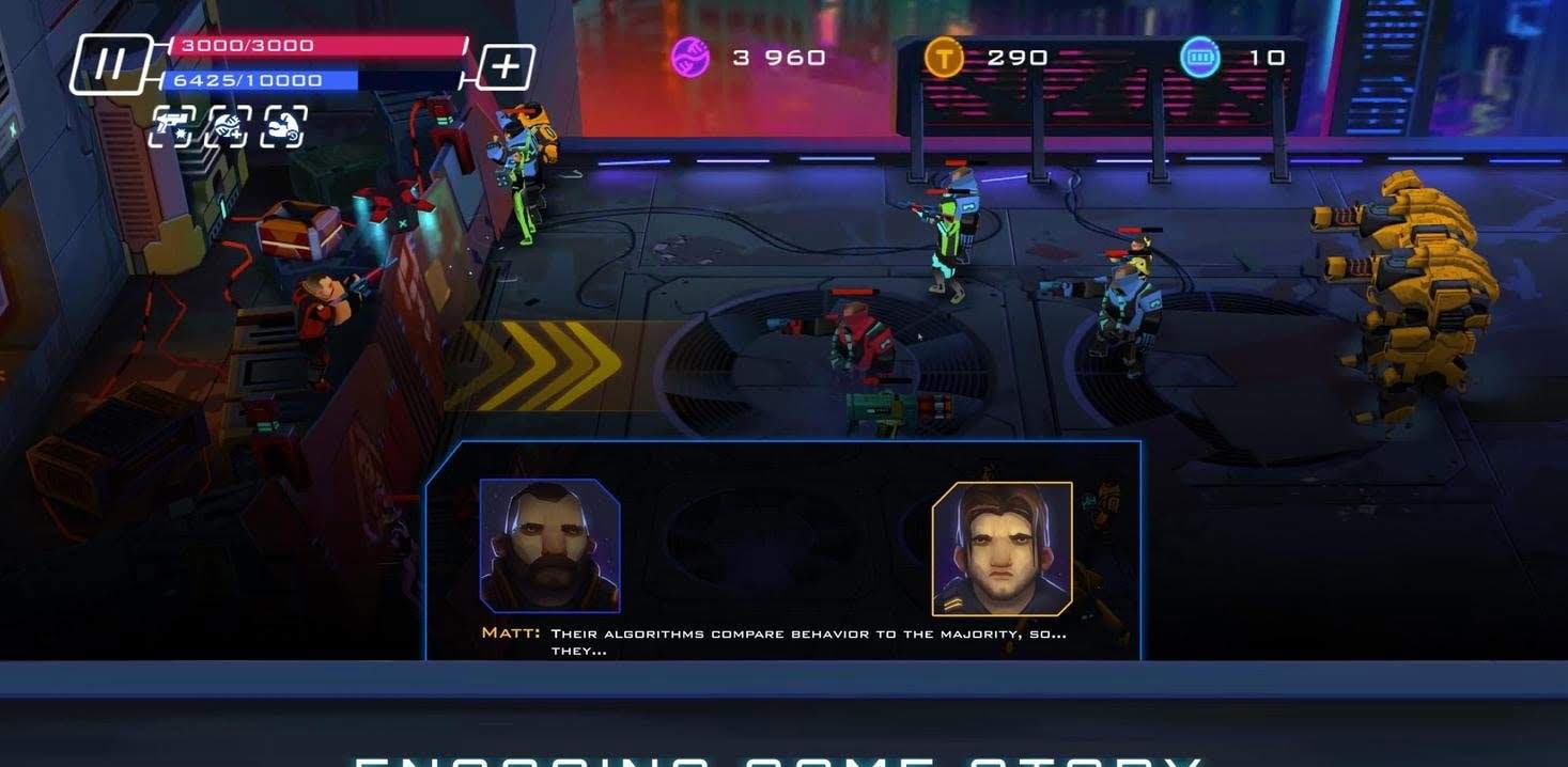 Uprising: Cyberpunk 3D Action Game screenshot 3