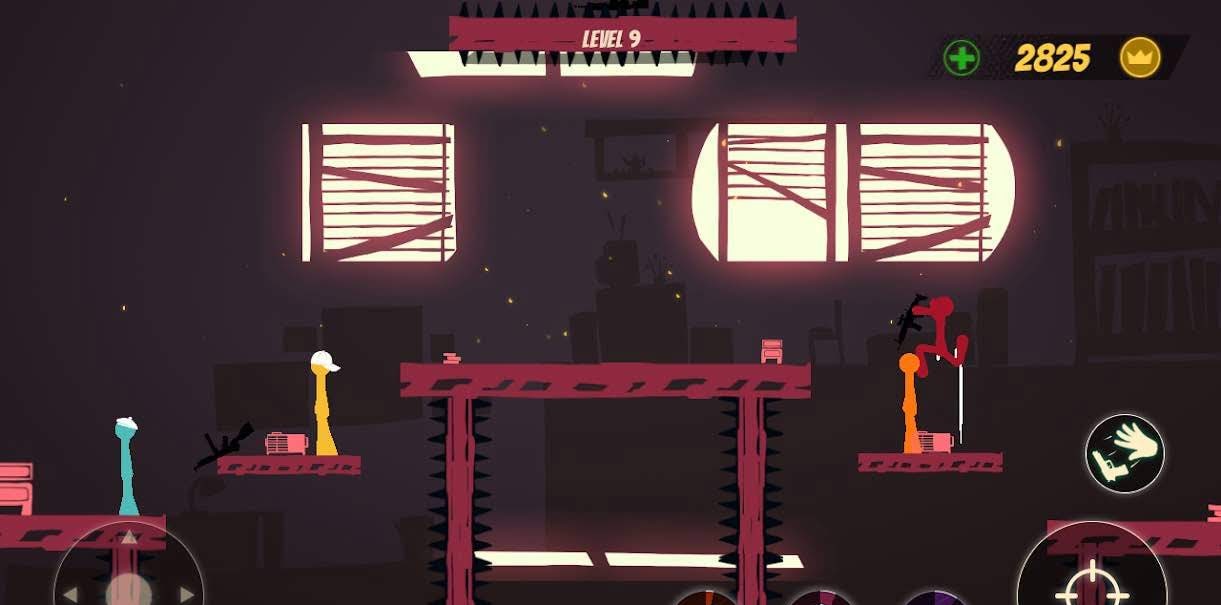 Stickfight Shadow gameplay screenshot 1