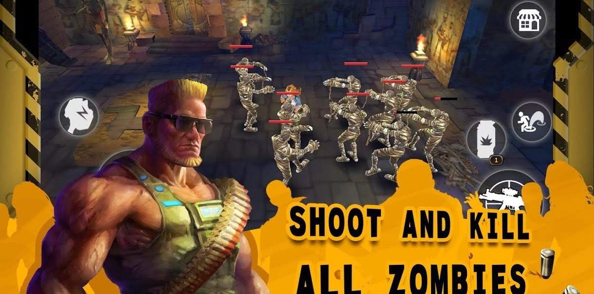 Zombie Invasion-Survival Games gameplay screenshot 2