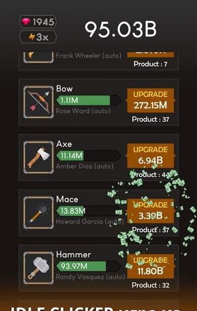 Idle Blacksmith Tycoon - Idle Clicker Tycoon Game screenshot 1