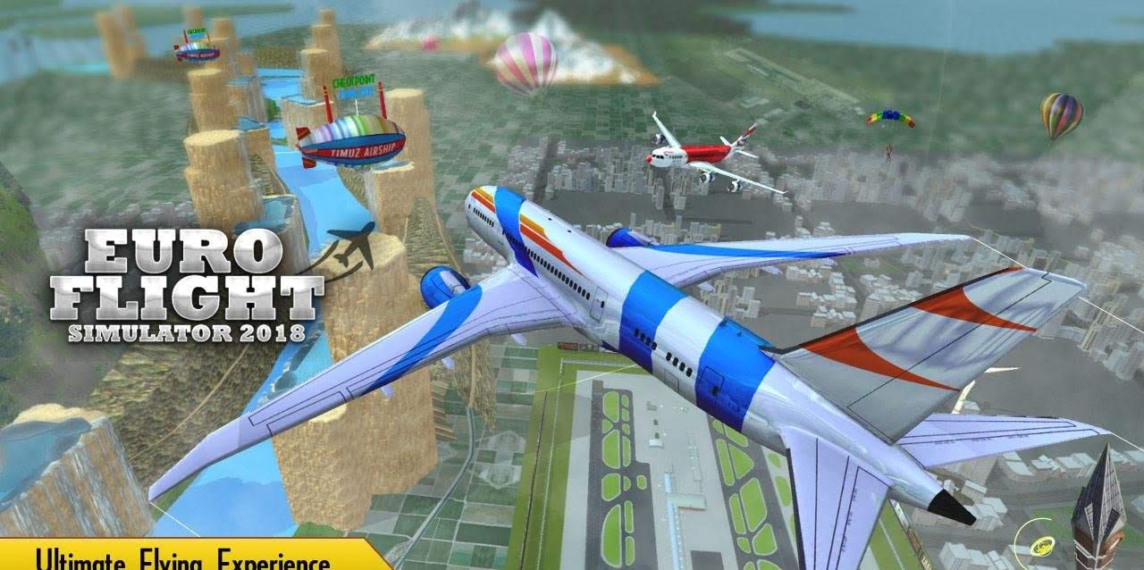 Airplane Simulator 2018 screenshot 4