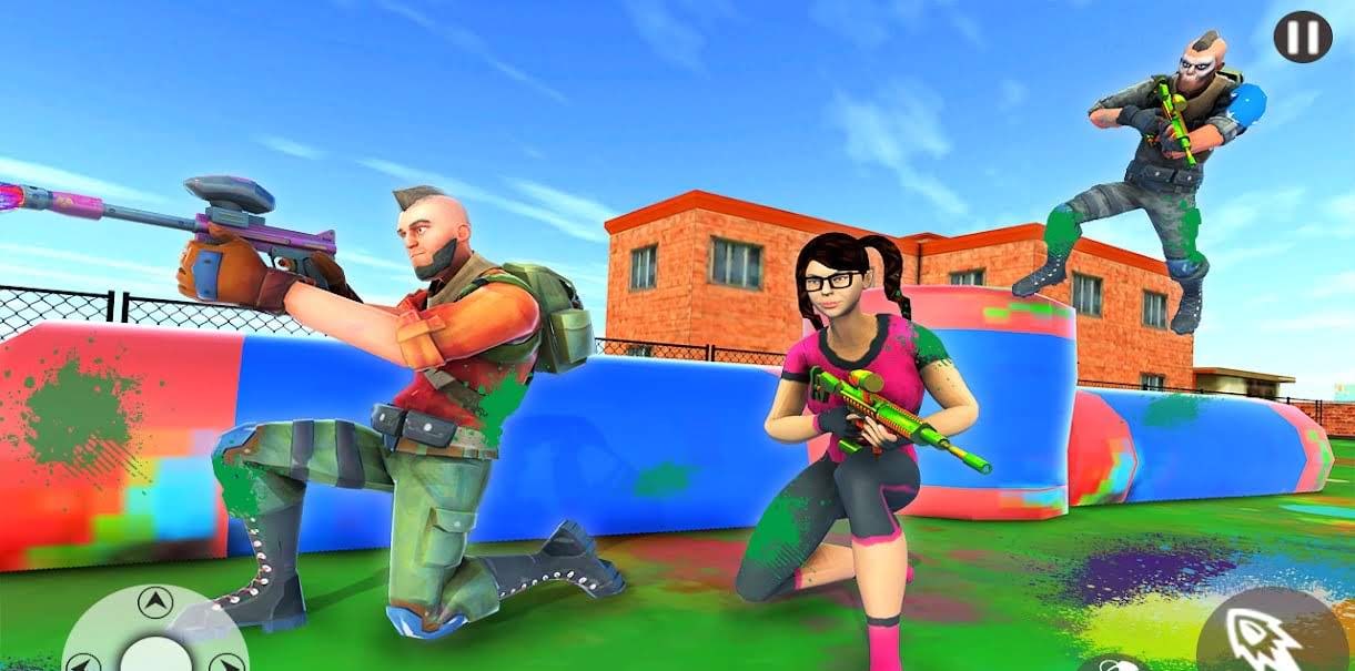 Army Squad Battleground - Paintball Shooting Game screenshot 3
