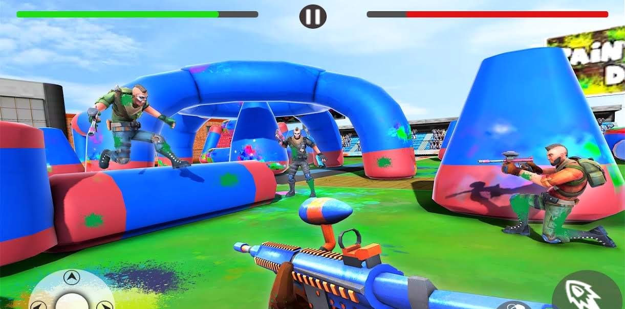 Army Squad Battleground - Paintball Shooting Game screenshot 1