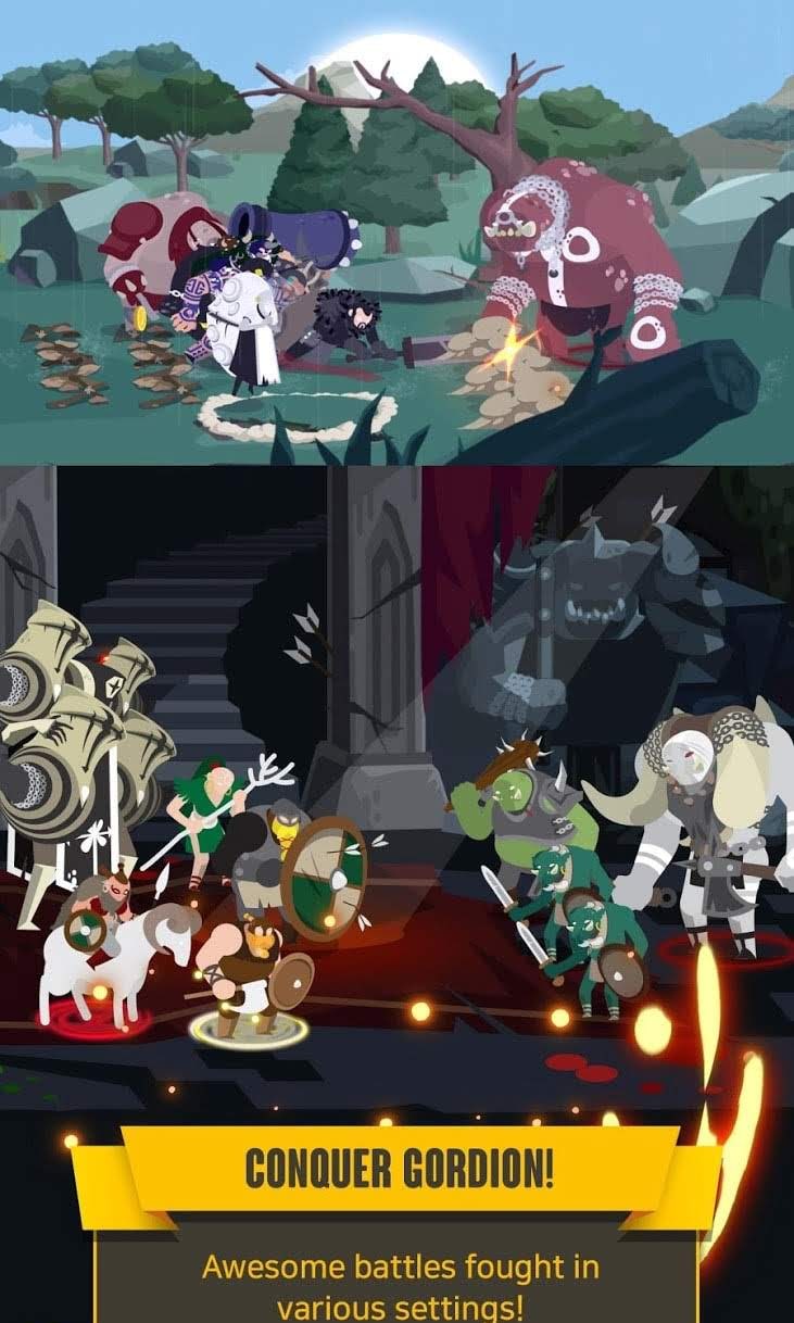 Barbarian Wars: A Hero Idle Merger Game screenshot 2