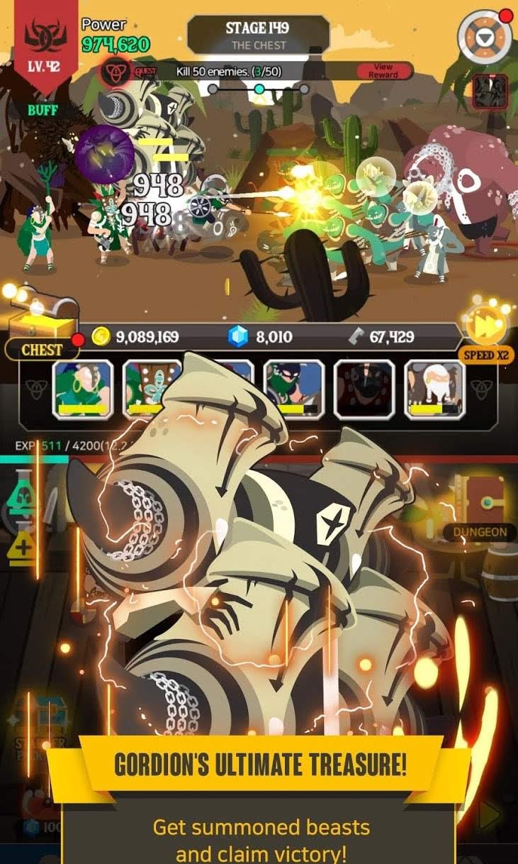 Barbarian Wars: A Hero Idle Merger Game screenshot 3